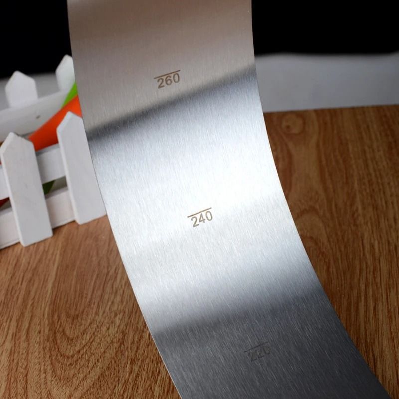 430 Stainless Steel Telescopic Mousse Ring Adjustable 630cm Rustproof Cake Mold With Scale 3