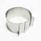 430 Stainless Steel Telescopic Mousse Ring Adjustable 630cm Rustproof Cake Mold With Scale 4