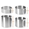430 Stainless Steel Telescopic Mousse Ring Adjustable 630cm Rustproof Cake Mold With Scale 5
