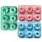 6Cavity Silicone Donut Baking Molds Multicolor Swirl And Flower Shaped Doughnut Pans 9