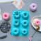 6Cavity Silicone Donut Baking Molds Multicolor Swirl And Flower Shaped Doughnut Pans 4