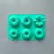 6Cavity Silicone Donut Baking Molds Multicolor Swirl And Flower Shaped Doughnut Pans 8