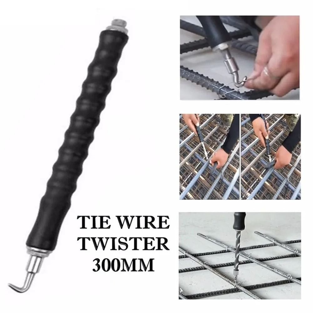Automatic Rebar Tie Wire Twister With Carbon Steel Straight Hook And Ergonomic Handle 1