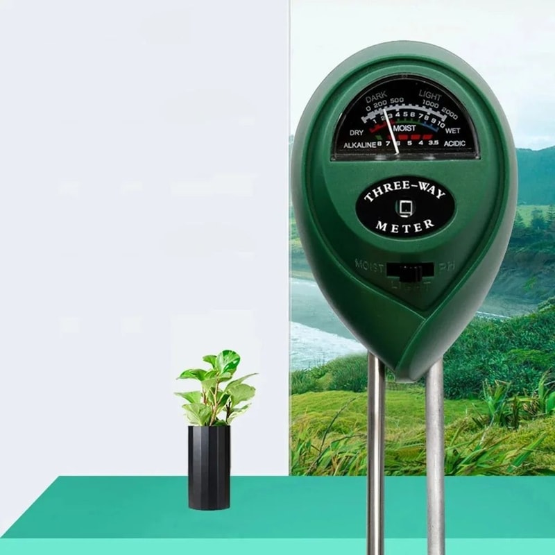 Precision 3in1 Soil PH Meter With Sunlight And Moisture Sensor For Garden Health Monitoring 2