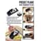 Precision Mini Wood Planer For Carpentry Aluminum Alloy Manual Hand Tool With Cutting Edge 4