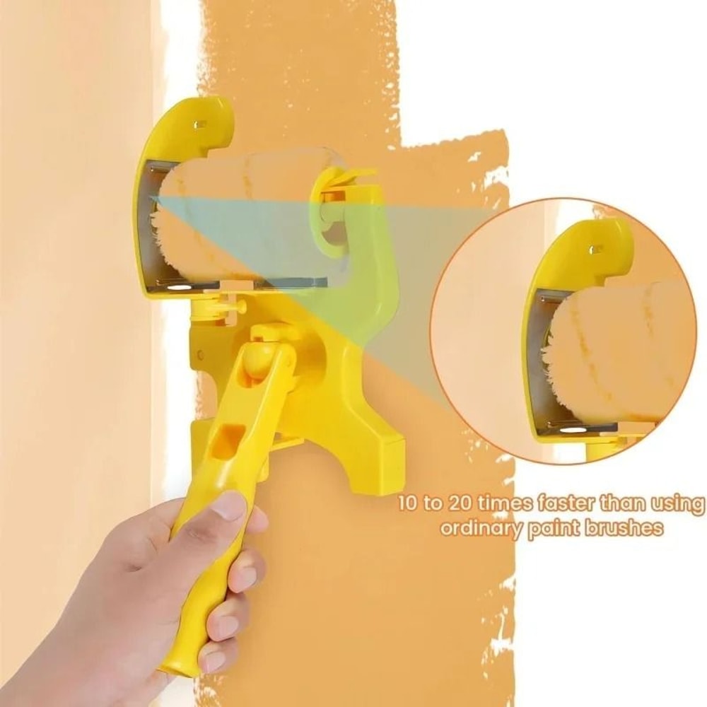 Precision Color Separation Paint Edger Roller Brush MultiUse HandHeld Painting Tool For Walls And C 1