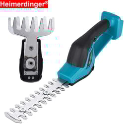 2-in-1 cordless hedge trimmer and handheld electric grass shears for makita 18v battery