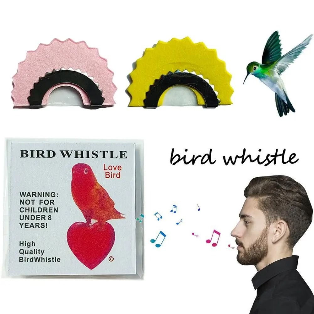 Magic Bird Wacky Whistle Tongue Warbler Original Tweeting Noisemaker For Fun And Tricks 4