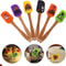 Halloween Silicone Baking Spatula With Heat Resistant Wooden Handle And NonStick Cream Scraper 0