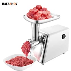 heavy duty electric meat grinder and sausage stuffer maker for home kitchen and commercial use