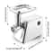 Heavy Duty Electric Meat Grinder And Sausage Stuffer Maker For Home Kitchen And Commercial Use 6