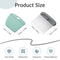 2in1 Stainless Steel Dough And Pastry Scraper Set With Flexible Bowl Scraper For Bread And Pizza Ba 1