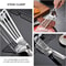 Professional Stainless Steel Fish Gripper And Serving Tongs For Steak Pizza And Grilling 2