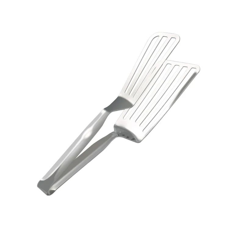 Professional Stainless Steel Fish Gripper And Serving Tongs For Steak Pizza And Grilling 6