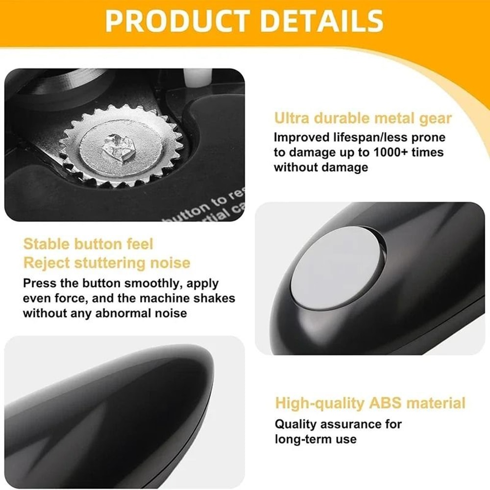 Automatic Electric Can Opener With OneTouch HandsFree Technology For Arthritis And Seniors 3