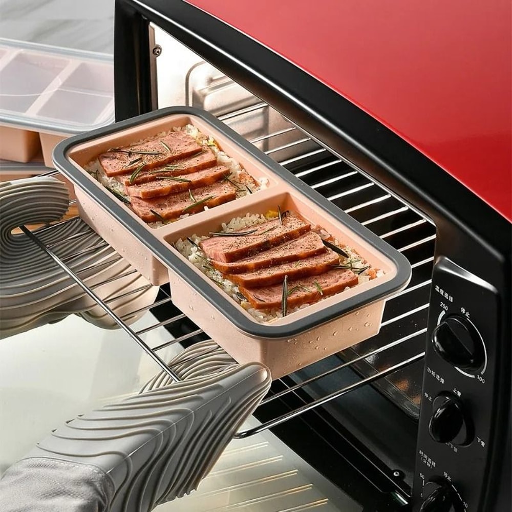 Premium Silicone Freezer Trays With Lids For Meal Prep And Soup Portioning 1