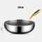 Premium 316 Stainless Steel Honeycomb Frying Pan And NonStick Wok For Induction And Gas 3