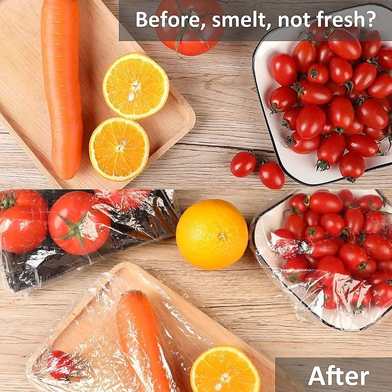 Reusable Elastic FreshKeeping Disposable Food Storage Covers For Bowls And Plates 2