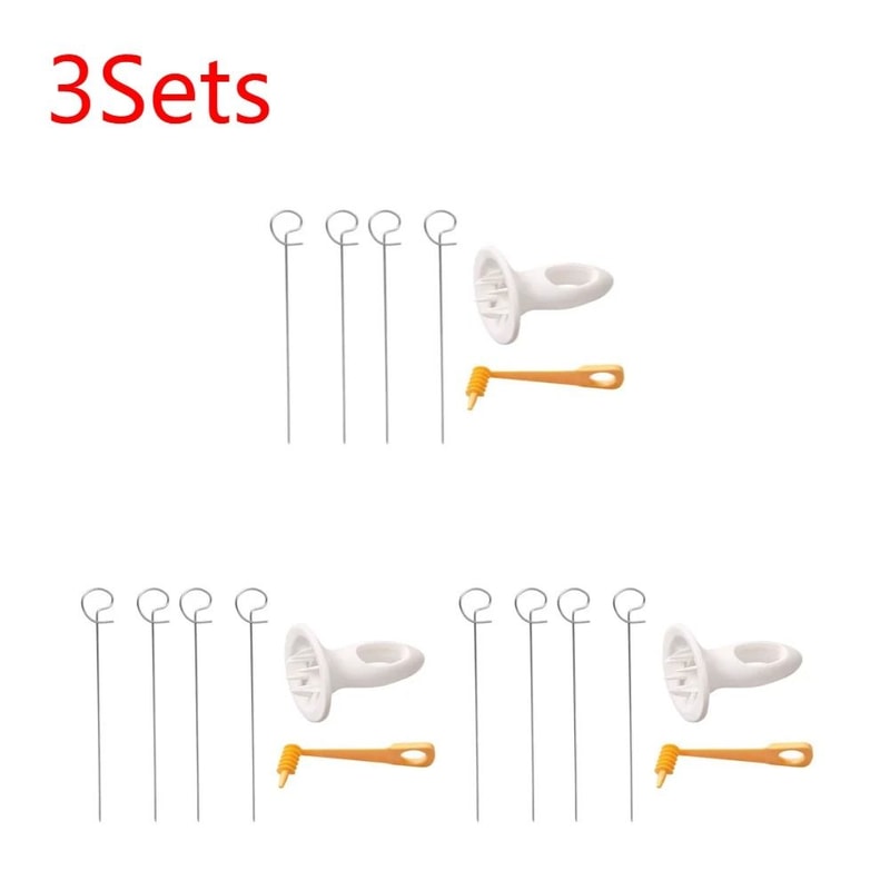 Creative Stainless Steel Rotate Potato Slicer And Twisted Spiral Cutter Kitchen Gadget Set 9