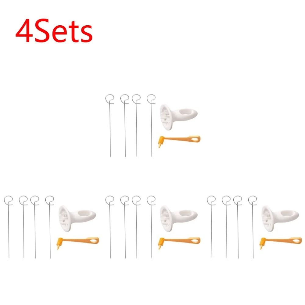 Creative Stainless Steel Rotate Potato Slicer And Twisted Spiral Cutter Kitchen Gadget Set 6