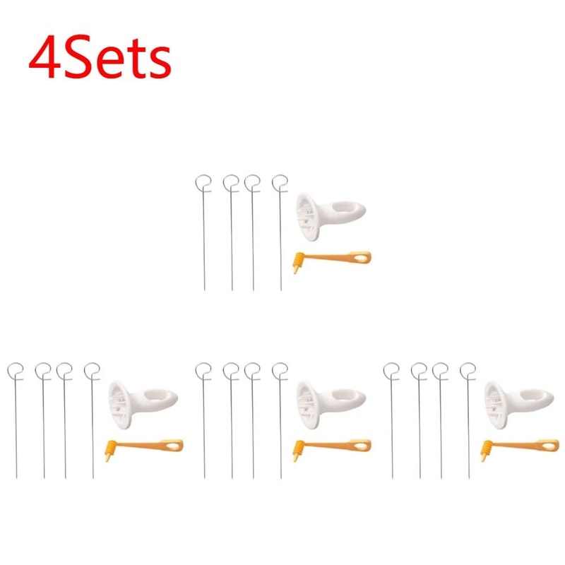 Creative Stainless Steel Rotate Potato Slicer And Twisted Spiral Cutter Kitchen Gadget Set 6