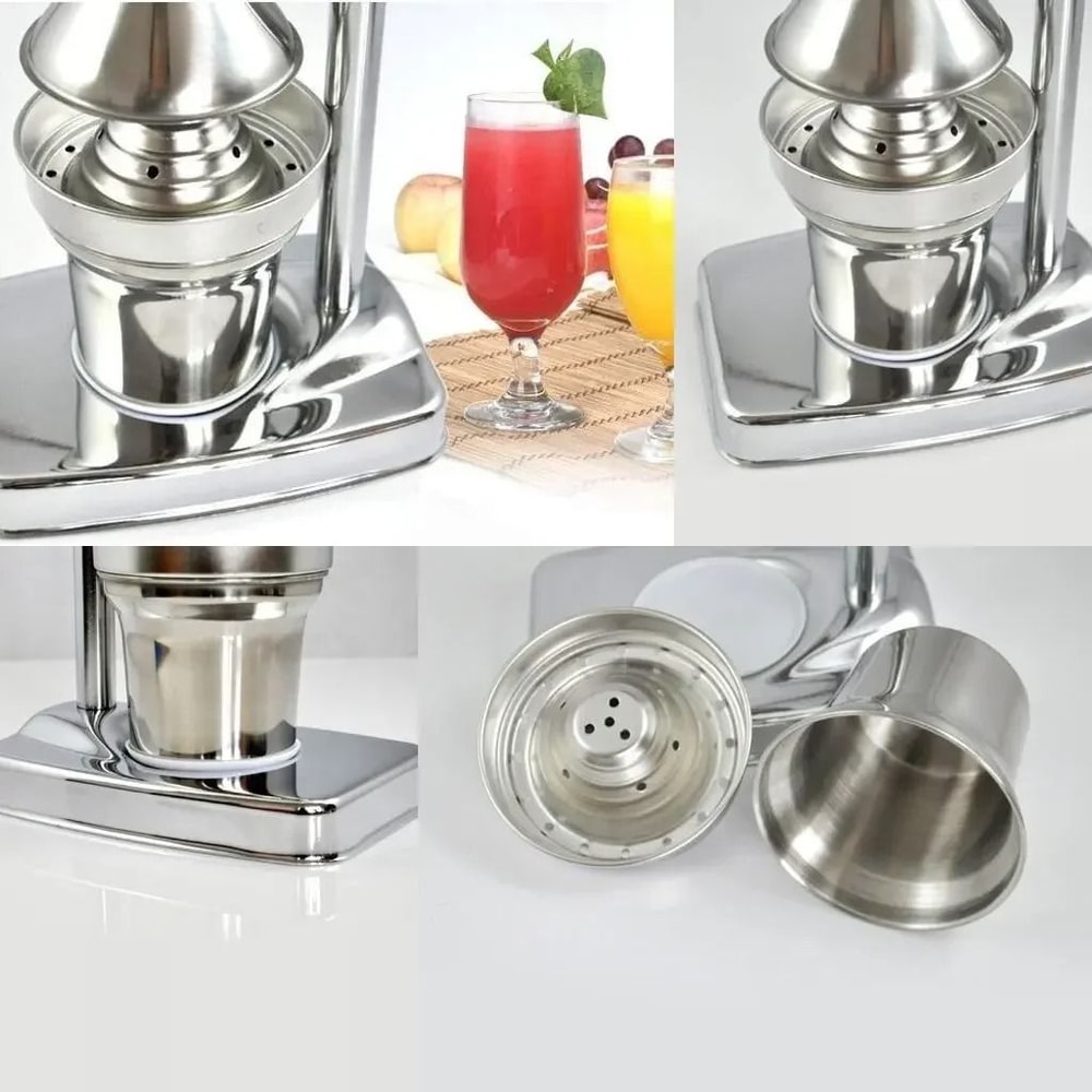 CommercialGrade Stainless Steel Manual Citrus Juicer And Handheld Fruit Squeezer Extractor 3