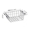 Stainless Steel Telescopic Sink Drain Rack And NonSlip Countertop Organizer For Kitchen And Bathroo 6
