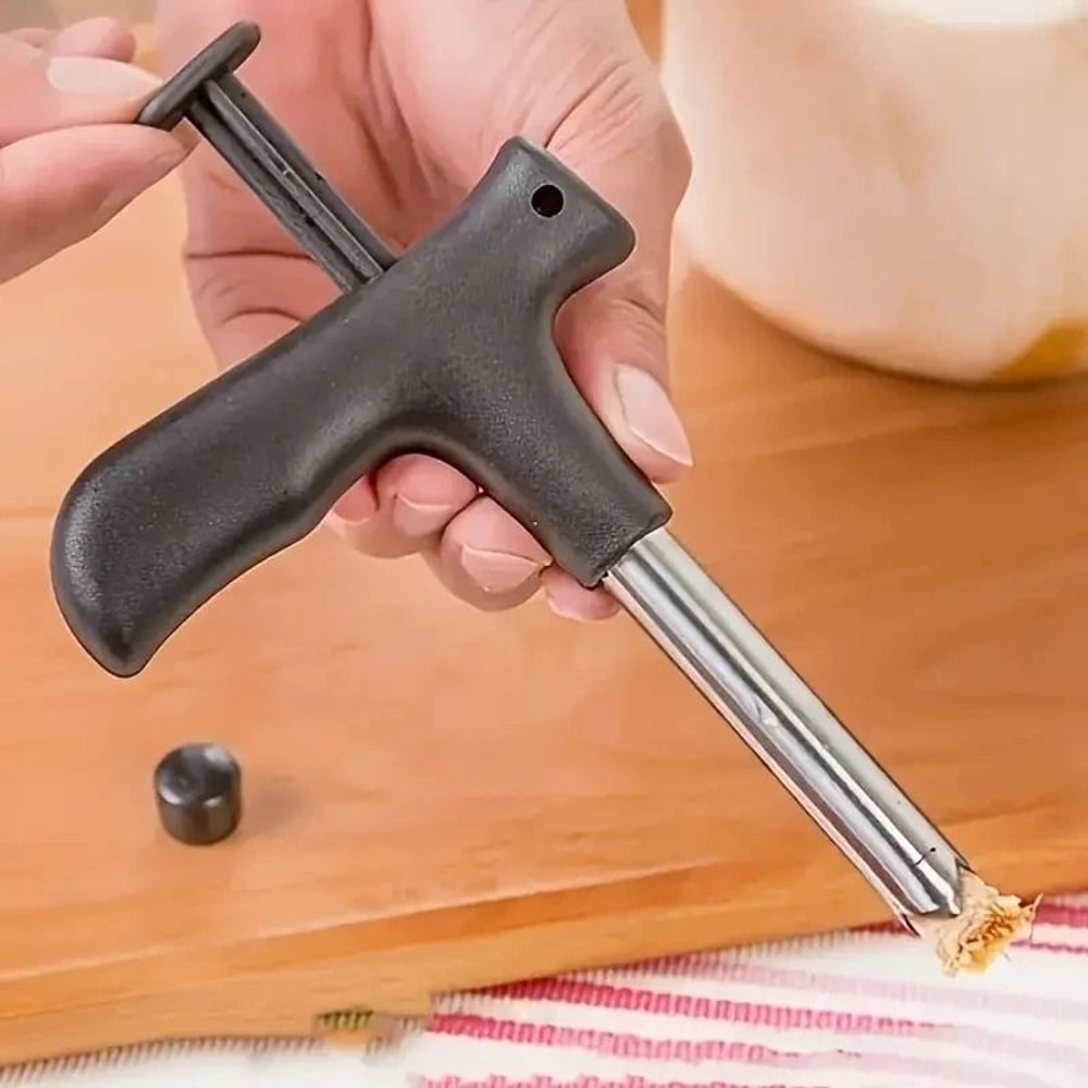 Professional Stainless Steel Coconut Hole Opener And Drilling Tool For Green Coconuts 3