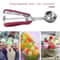 Professional Stainless Steel Cookie Dough And Ice Cream Scoop With SpringRelease Handle 2