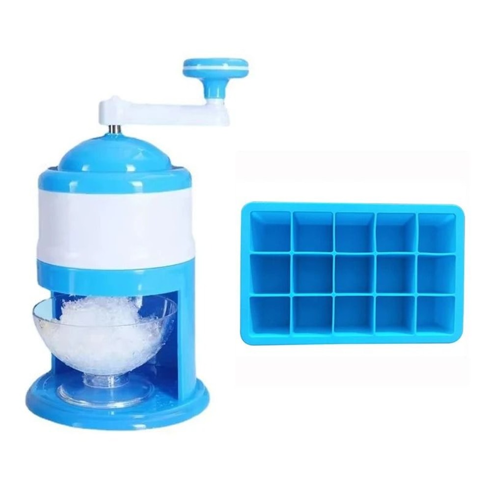 Portable Hand Crank Snow Cone Machine And Manual Shaved Ice Maker For Summer Parties 7