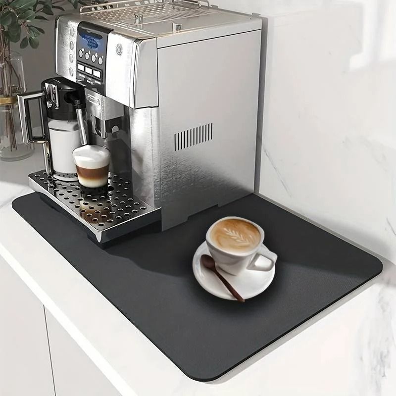 Absorbent Coffee Mat And Microfiber Dish Drying Pad For Coffee Bar Accessories 1