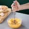 Stainless Steel Manual SemiAutomatic Egg Whisk And Hand Mixer For Baking 0
