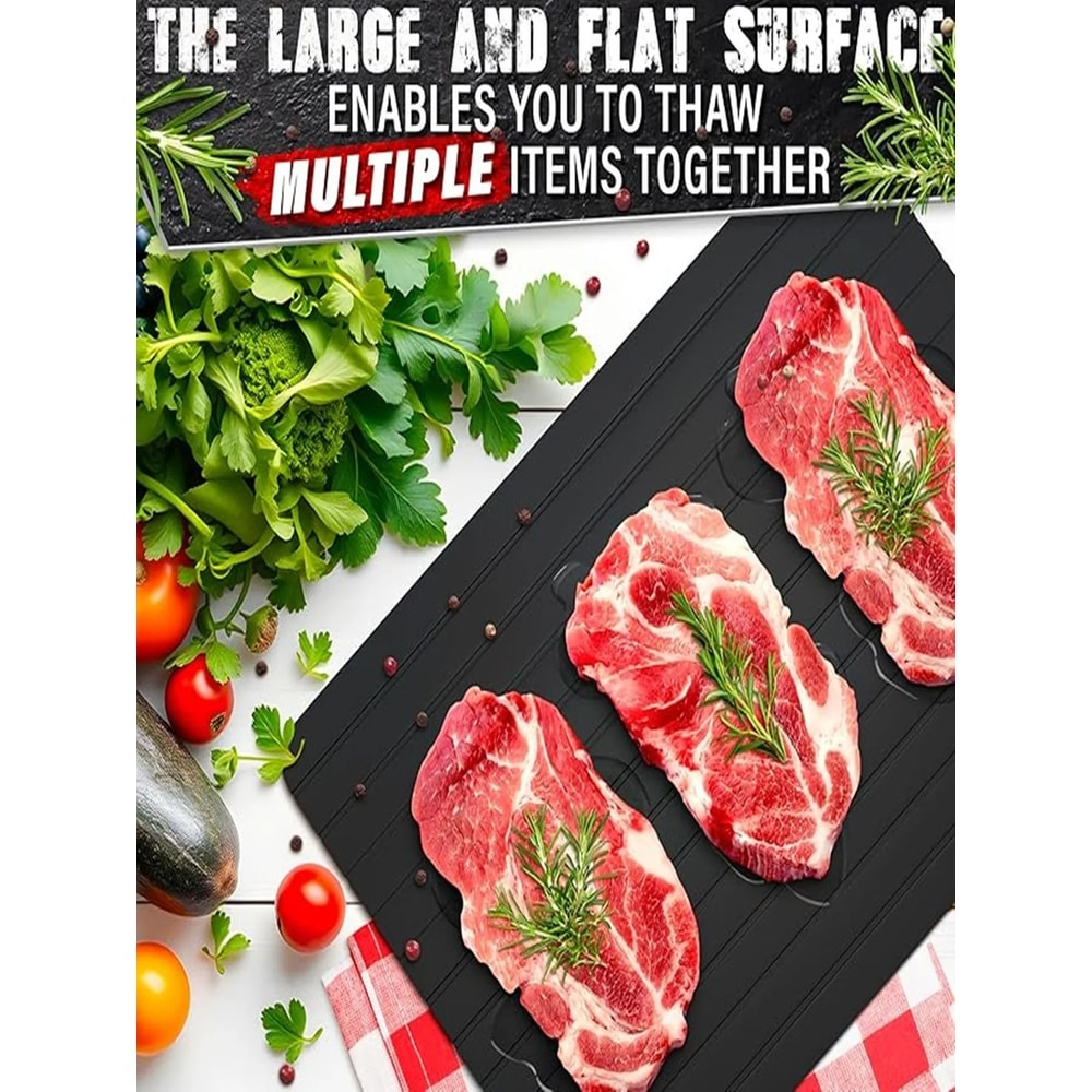 Rapid Defrosting Tray For Frozen Meat And HighFidelity Kitchen Thawing Plate 3