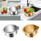 Professional Slanted Stainless Steel Rice Strainer And MultiPurpose Kitchen Washing Bowl 2