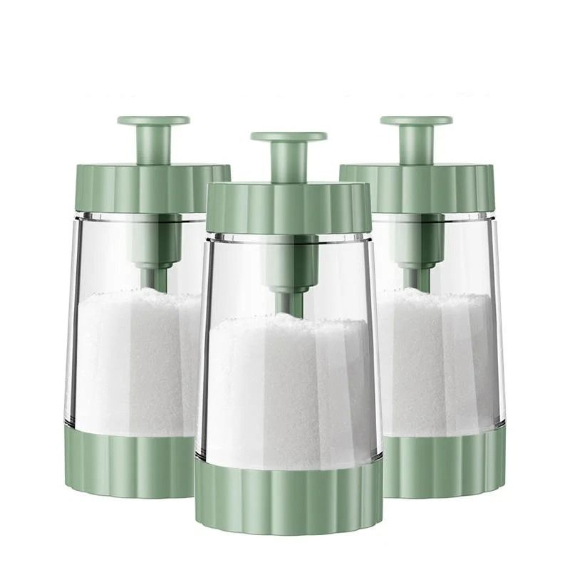 Transparent Seasoning Jars And SaltPepper Condiment Containers For Kitchen And Barbecue 11