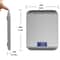 Digital Kitchen Scale With Stainless Steel Platform And LCD Display 5