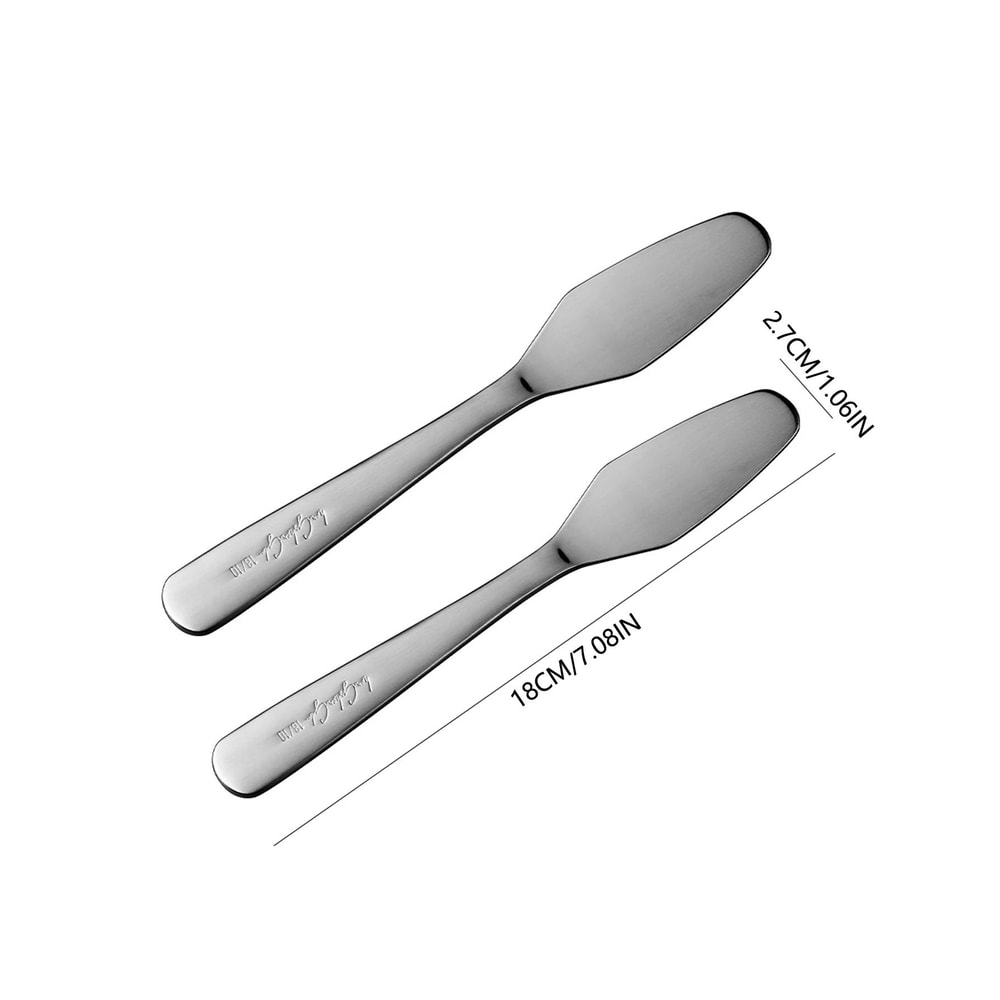 316L Stainless Steel Butter Cutter And Multifunction Jam Spreader 5