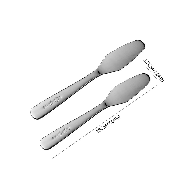 316L Stainless Steel Butter Cutter And Multifunction Jam Spreader 5