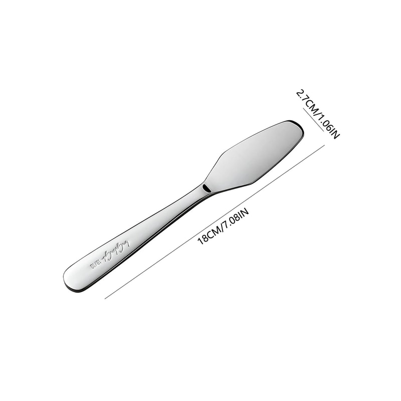 316L Stainless Steel Butter Cutter And Multifunction Jam Spreader 6