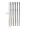 Reusable Stainless Steel Chopsticks With Blue White Pattern 6 Pair Set 6