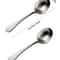 316 Stainless Steel Deep Round Soup Spoons And Large Dinner Spoons 7