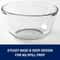4Qt Durable Glass Mixing Bowl ShatterResistant And Microwave Safe 4