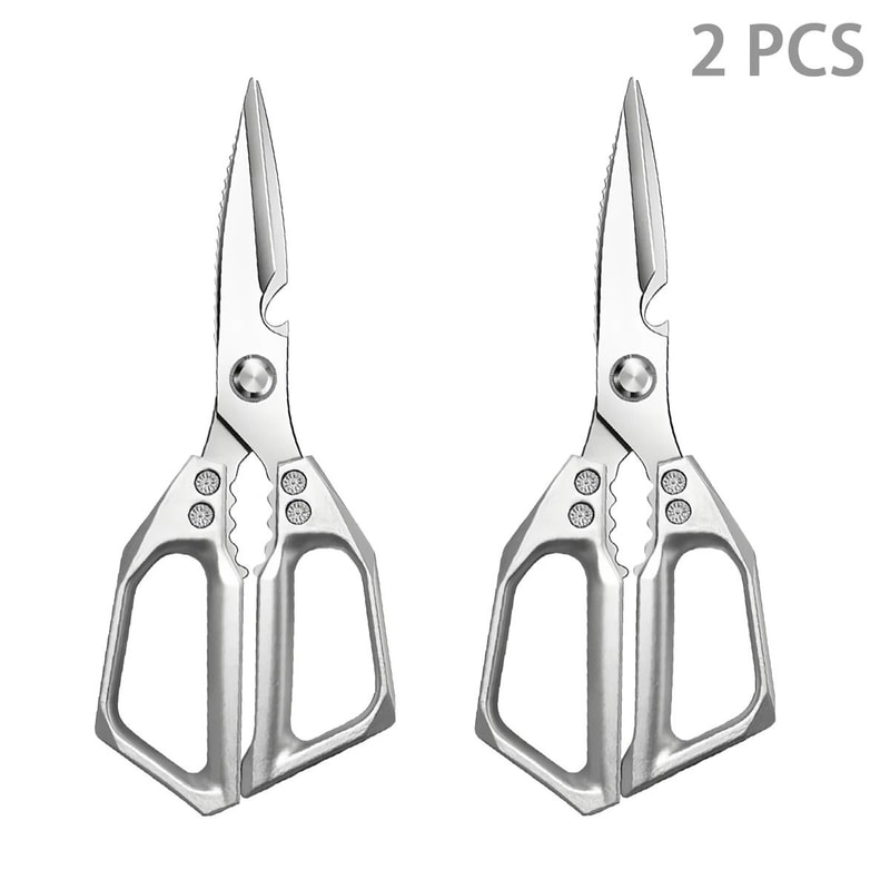 Stainless Steel Kitchen Shears And Multifunctional Food Scissors 7