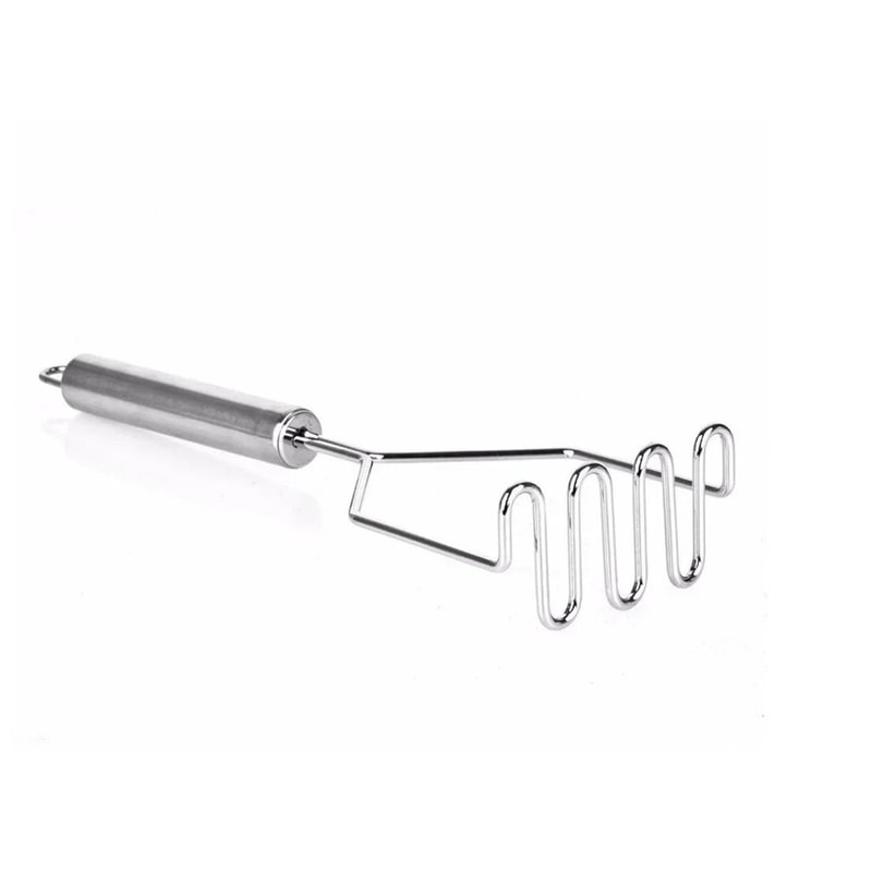 Stainless Steel Potato Masher And Wavy Manual Food Press 3