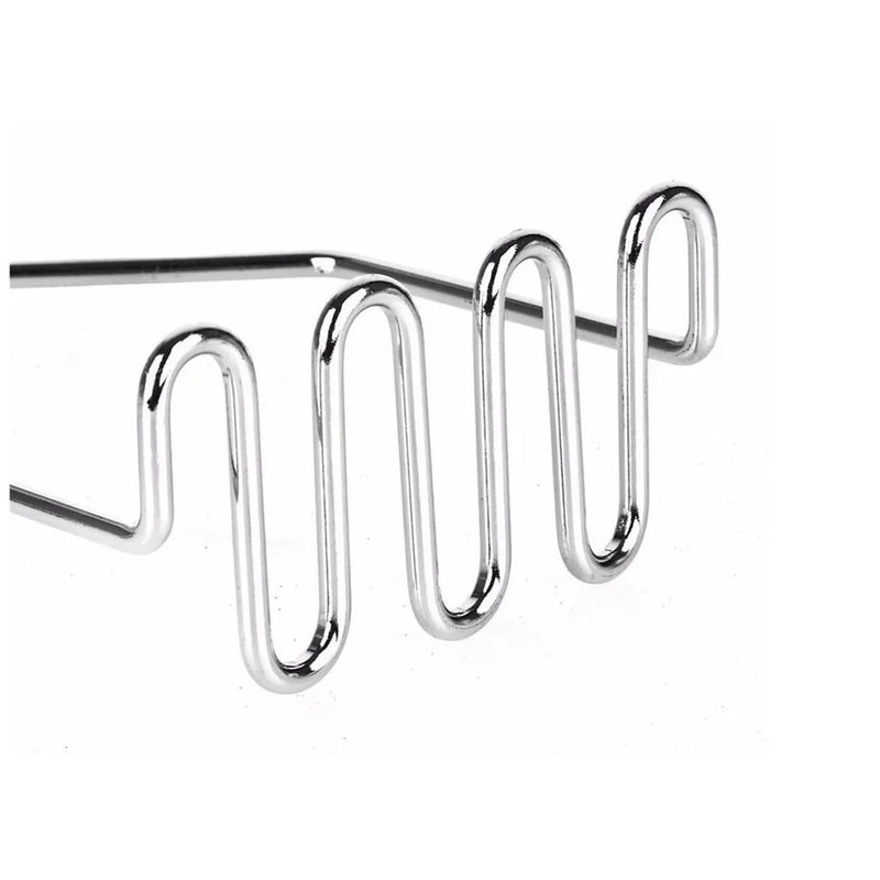 Stainless Steel Potato Masher And Wavy Manual Food Press 4