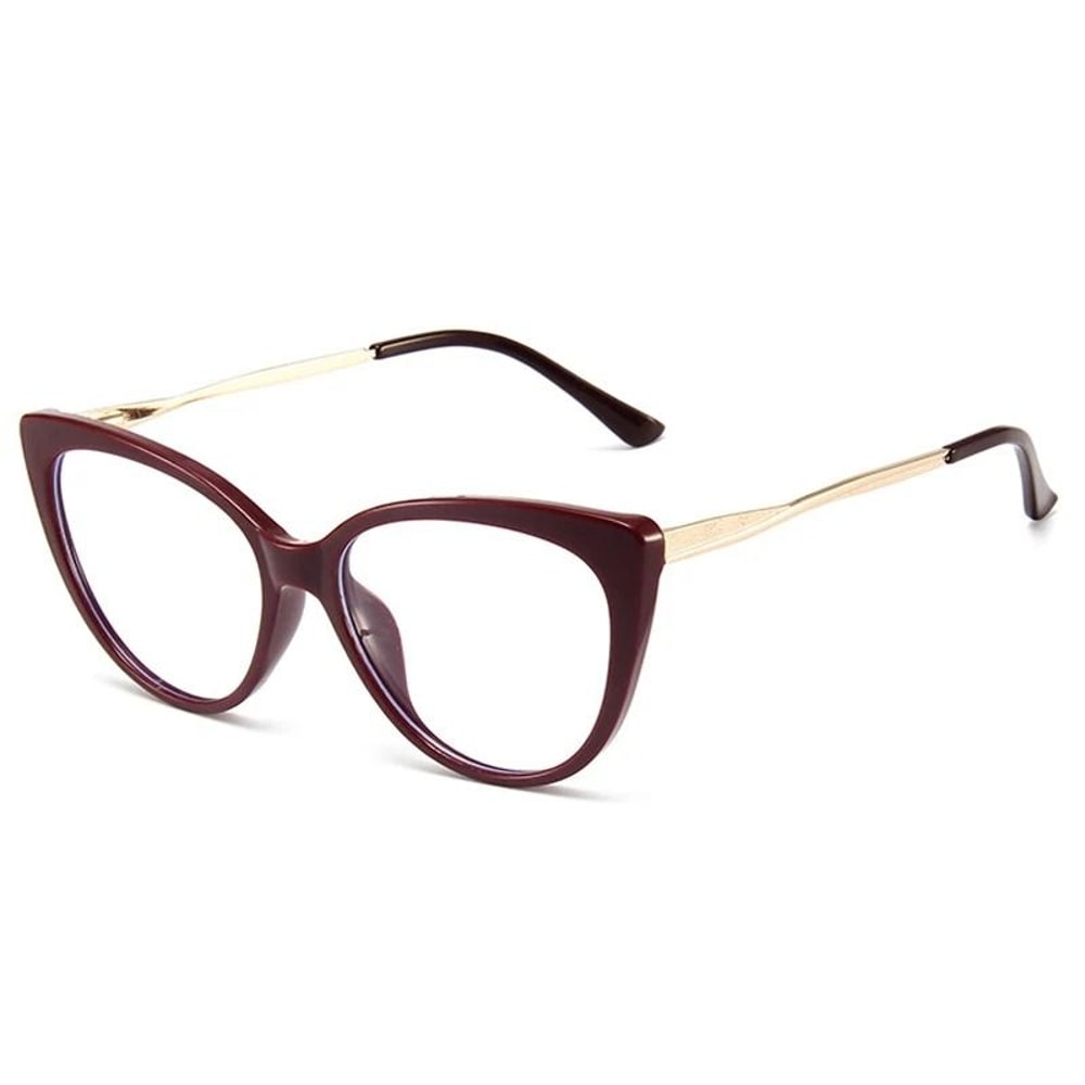 Vintage Fashion Cat Eye Optical Glasses Frames For Women 10