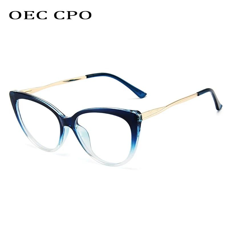 Vintage Fashion Cat Eye Optical Glasses Frames For Women 3