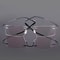 Ultralight Rimless Memory Alloy Prescription Glasses Frames 2