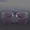 Ultralight Rimless Memory Alloy Prescription Glasses Frames 10