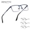ZENOTTIC Mens Titanium Alloy Square Optical Glasses Frames 0